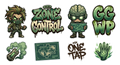 Tactical Gamer Sticker Pack | Zone Control Edition