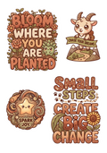 Earthy Inspirations & Wildflowers Pack