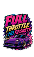 "Full Throttle" Synthwave Night Racer
