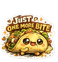 "Just One More Bite" Adorable Taco Decal