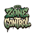 "Zone Control" Graffiti Sticker