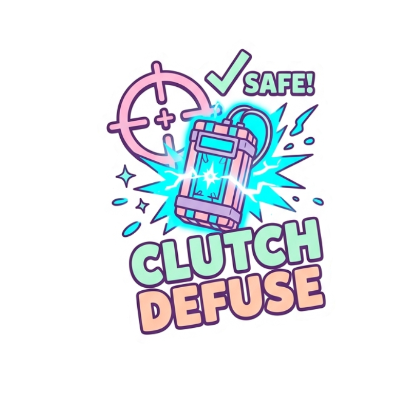 Emergency Defuse Clutch Sticker