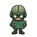 Mastermind Tactician Sticker