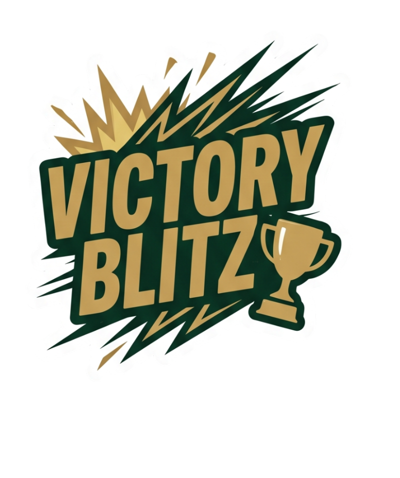 Victory Blitz Trophy Sticker - Gold Cup Achievement Decal