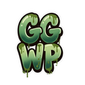 Toxic "GG WP" Graffiti Sticker